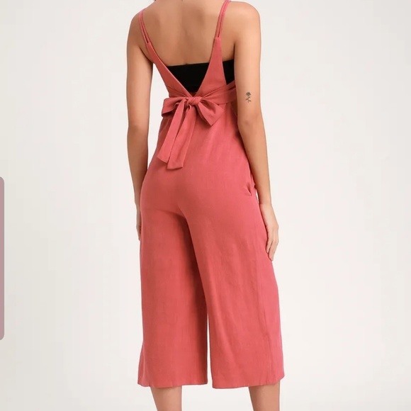 rusty rose jumpsuit